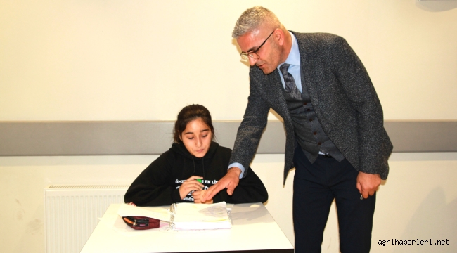 Doğubayazıt Ömer Çoktin Fen Lisesi İlk Mezunlarına Müdür Şen'den YKS Motivasyonu