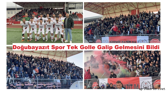   Doğubayazıt Spor, Ligde Yükselişini Sürdürüyor