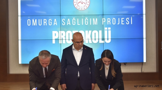 Ağrı'da 40 Bin Öğrenciye Omurga Taraması