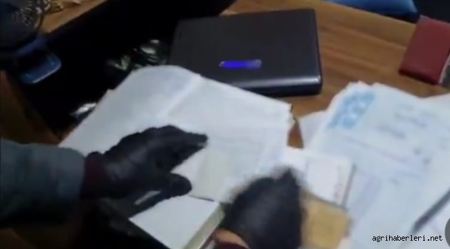 Ağrı'da Dolandırıcı ve Tefecilere Operasyon Düzenlendi