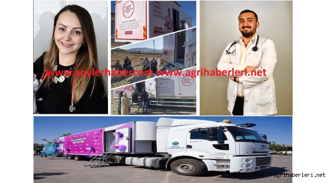 Ağrı'da Sağlık Seferberliği: Kanser Tarama Aracı Suluçem Köyü'nde