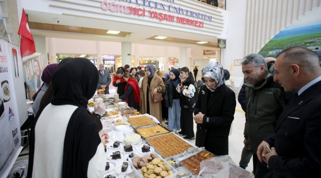 Ağrı İbrahim Çeçen Üniversitesin'de SKS Öncülüğünde Gazze İçin Kermes