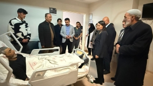 Ağrı İl Sağlık Müdürü Beşer, Eğitim ve Araştırma Hastanesi'nde İncelemelerde Bulundu