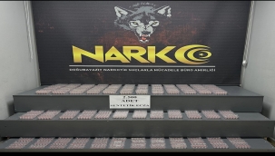 Doğubayazıt'ta 2 Bin 500 Adet Sentetik Ecza Maddesi Ele Geçirildi