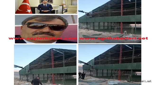   Karabulak Köyü Halı Sahası Modernleştirildi