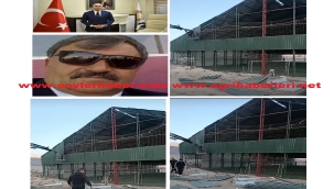   Karabulak Köyü Halı Sahası Modernleştirildi