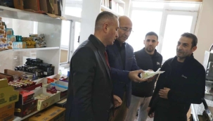 MİLLİ EĞİTİM MÜDÜRÜ KÖKREK, AĞRI'DA KANTİN DENETİMİ YAPIYOR