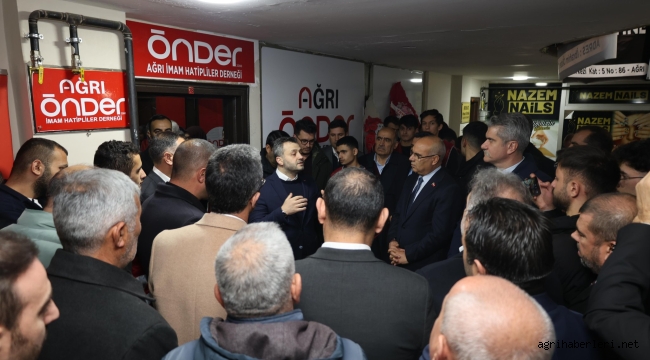 ÖNDER İmam Hatipliler Derneği Ağrı'da Yeni Hizmet Binasına Kavuştu