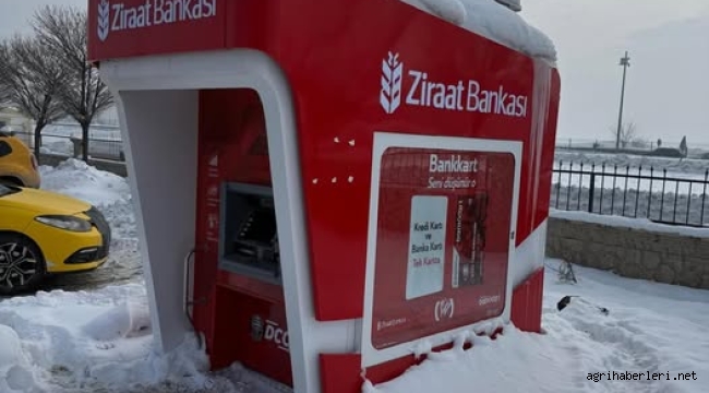 Ağrı Eğitim ve Araştırma Hastanesi'ne Yeni Bankamatik Hizmete Girdi