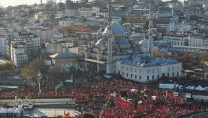 Bilal Erdoğan'dan Galata'da dünyaya Gazze mesajı: Boykotla zulmün normalleşmesine dur diyeceğiz.