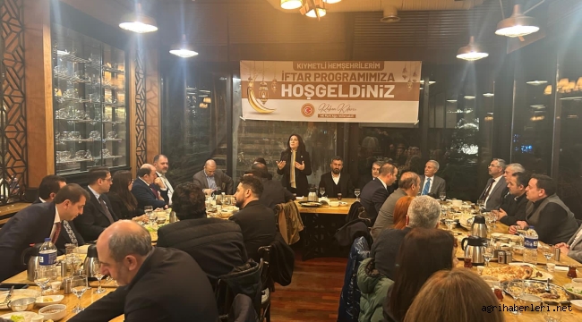 Milletvekili Kilerci, Ankara'da Ağrılı Bürokrat, İş İnsanı ve Kanaat Önderlerini İftar Sofrasında Bir Araya Getirdi