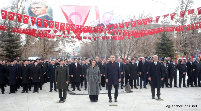 Ağrı'da 18 Mart Çanakkale Zaferi ve Şehitleri Anma Günü Kapsamında Program Düzenlendi