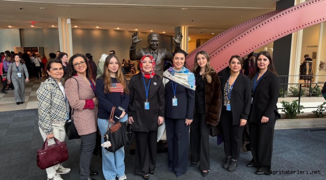 Ağrı'nın Gururu Milletvekili Ruken Kilerci, BM Kadının Statüsü Komisyonu'nda