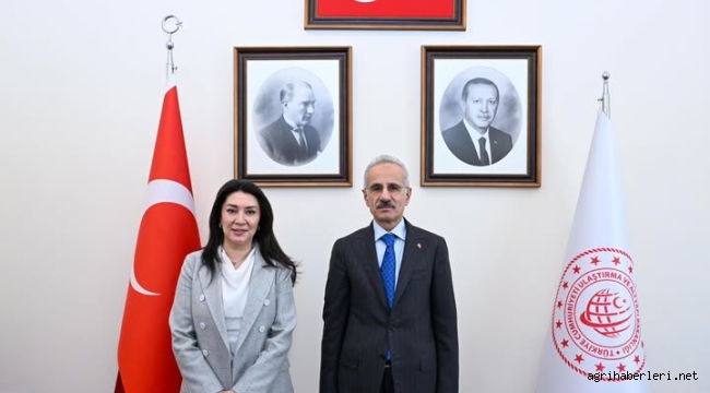 Bakan Uraloğlu, Milletvekili Kilerci'yi Makamında Kabul Etti