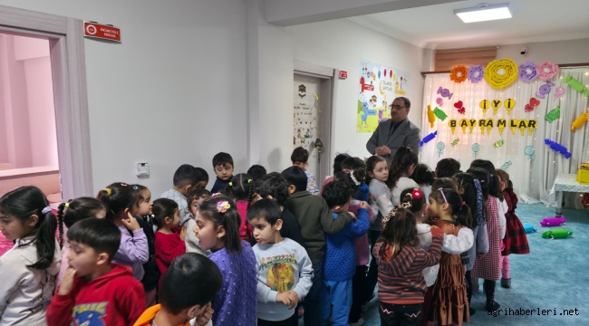 Doğubayazıt'ta 4-6 Yaş Kur'an Kursu'nda Anlamlı Etkinlik