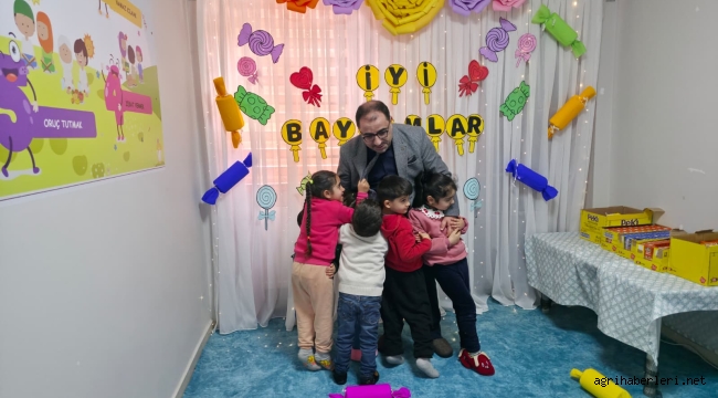 Doğubayazıt'ta 4-6 Yaş Kur'an Kursu'nda Anlamlı Etkinlik