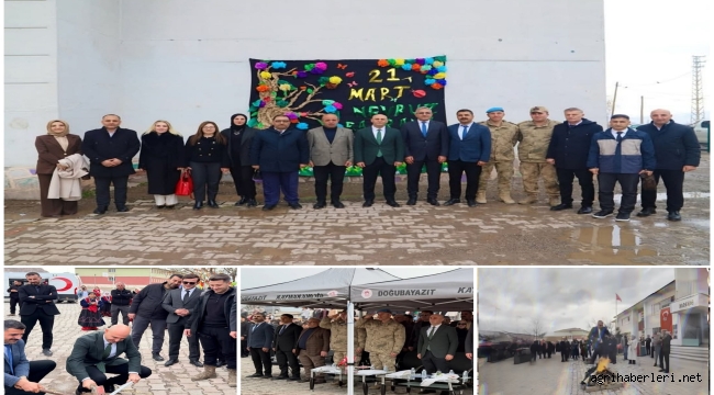  Doğubayazıt'ta Sessiz Nevruz'un Ateşi Sönük Oldu!