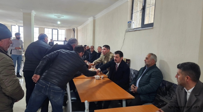 Halka Bütünleşen Tutak Kaymakamı Ahmet Coşkun'dan Yoğun Mesai