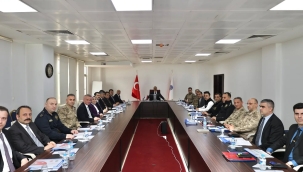 Ağrı'da "Genişletilmiş Güvenlik ve Asayiş Koordinasyon Toplantısı" gerçekleştirildi.