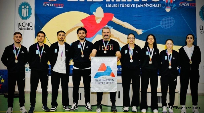 Ağrı İbrahim Çeçen Üniversitesi Badmintonda Süper Lige Yükseldi