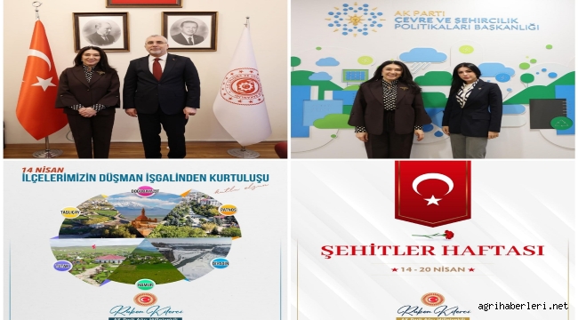 Ağrı Milletvekili Ruken Kilerci'den Bakan Işıkhan'a Ağrı'nın Talepleri, Meclis'te Hemşehri Buluşması ve Kurtuluş Günü Mesajları