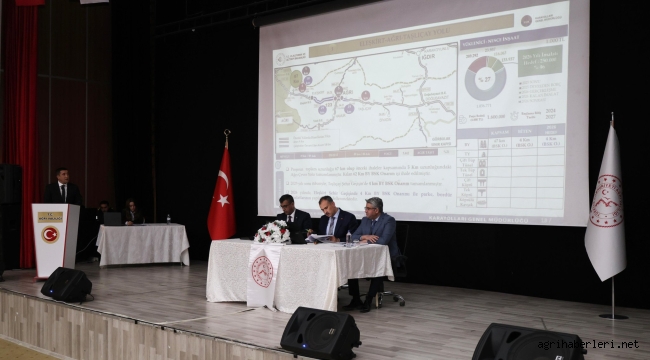 Ağrı Valisi Bozkurt Başkanlığında İl Planlama ve Koordinasyon Kurulu Toplantısı gerçekleştirildi.