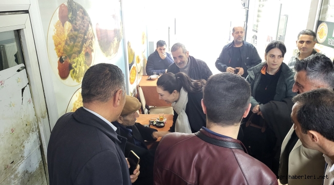 AK Parti Ağrı Milletvekili Ruken Kilerci ve İl Başkanı İlhami Yıldız'dan Yoğun Tempo