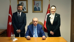 Cumhurbaşkanı Erdoğan, AK Parti Ağrı Milletvekili Kilerci ve İl Başkanı Yıldız'ı Kabul Etti