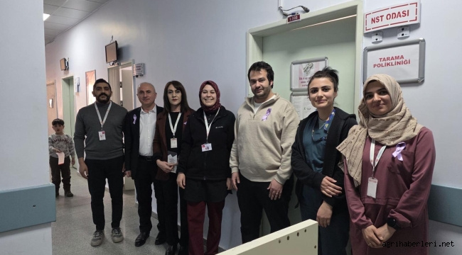  Doğubayazıt Devlet Hastanesi'nde Kadın ve Erkeklere Ücretsiz Kanser Taraması