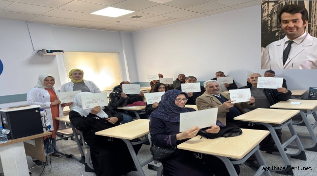 Doğubayazıt Doç. Dr. Yaşar Eryılmaz Devlet Hastanesi'nde Aylık Diyabet Eğitimi