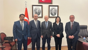 Milletvekili Kilerci ve Eleşkirt Belediye Başkanları İlçenin Sorunlarını Ankara'ya taşıdı