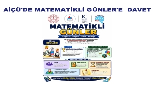 Ağrı halkı, 6-7-8 Mayıs'ta AİÇÜ'de Yapılacak 3. Geleneksel Matematik Şenliğine Davetlidir