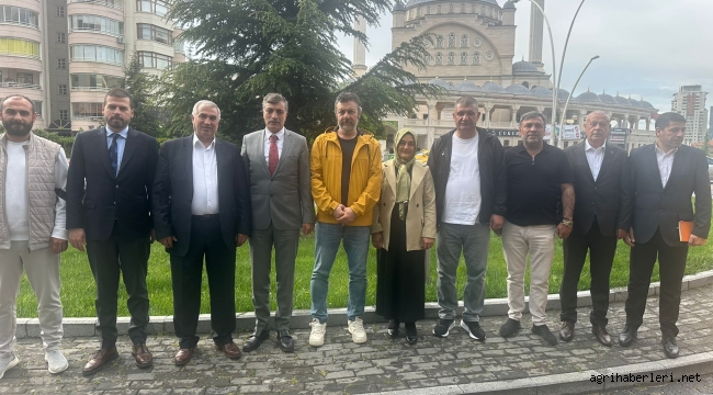 Doğubayazıt Ticaret ve Sanayi Odası'ndan Ankara'da Yeni Kurulan Hemşehri Derneği BAYDER'e Hayırlı Olsun Ziyareti