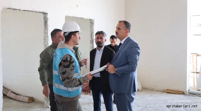 Ağrı'da 270 Yataklı Kadın Doğum ve Çocuk Hastanesi'nde Son Durum