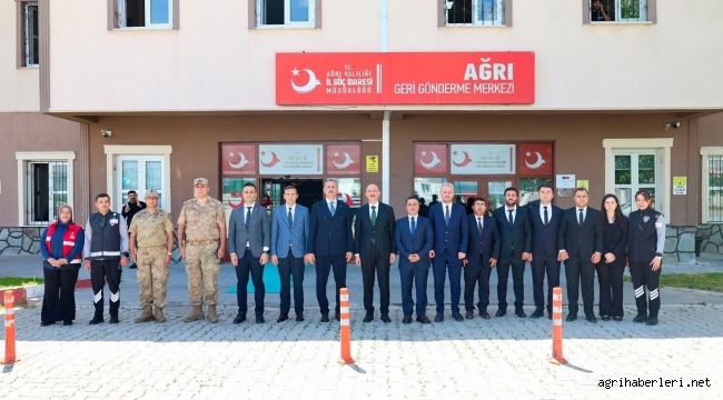 İçişleri Bakan Yardımcısı Cangir, Ağrı'da