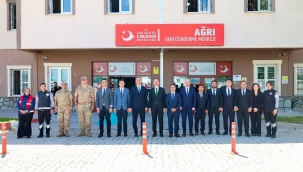İçişleri Bakan Yardımcısı Cangir, Ağrı'da
