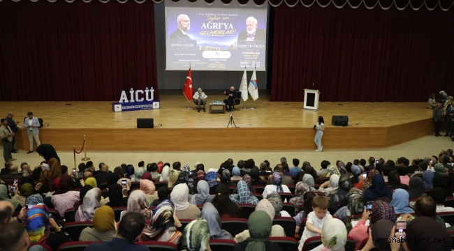 Modern İnsanın Çıkmazı AİÇÜ'de Masaya Yatırıldı: Prof. Dr. Sadettin Ökten Bilgi Şöleni Başladı"