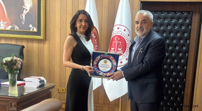 Doğubayazıt'ın İlk Kadın Başsavcısı Er'e Başkan Söyler'den Hoşgeldiniz Ziyareti.