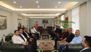 Doğubayazıt Kaymakamı Ayvat'a AK Parti Ağrı İl Başkanı'ndan Hayırlı Olsun Ziyareti