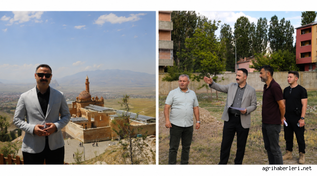 Doğubayazıt Kaymakamı Ayvat, Yeni Hükümet Konağının İhale Öncesi İncelemelerde Bulundu.