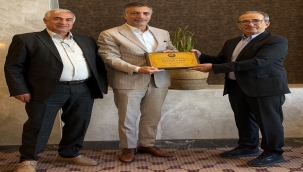 DTSO'dan Ahde Vefa: Başkan Can'dan Başkan Koç'a "Onur ve Vefa Levhası" 