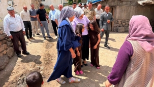 Taşlıçay Kaymakamı Kılıç'tan Tanrıverdi ve Yardımcılar Köylerine Ziyaret
